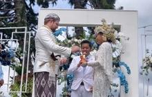 Pakai Beskap hingga Kebaya, Momen Pernikahan Wanita Sunda dengan Pria Bule Ini Curi Perhatian