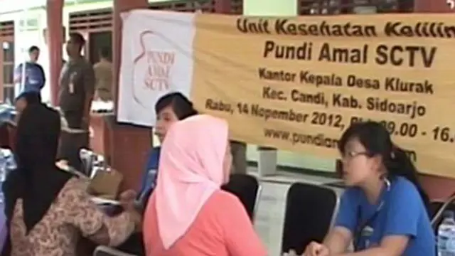 Tim Pundi Amal SCTV Kunjungi Sidoarjo