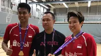 Richard saat sukses membawa tim bulutangkis Indonesia di Olimpiade tahun 2016 silam. (Liputan6.com/ Arief Pramono)