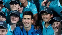Novak Djokovic menutup tahun ini dengan mengantongi 21,6 juta dollar AS atau sekitar Rp 296 miliar dari seluruh ATP Tour yang diikutinya. 