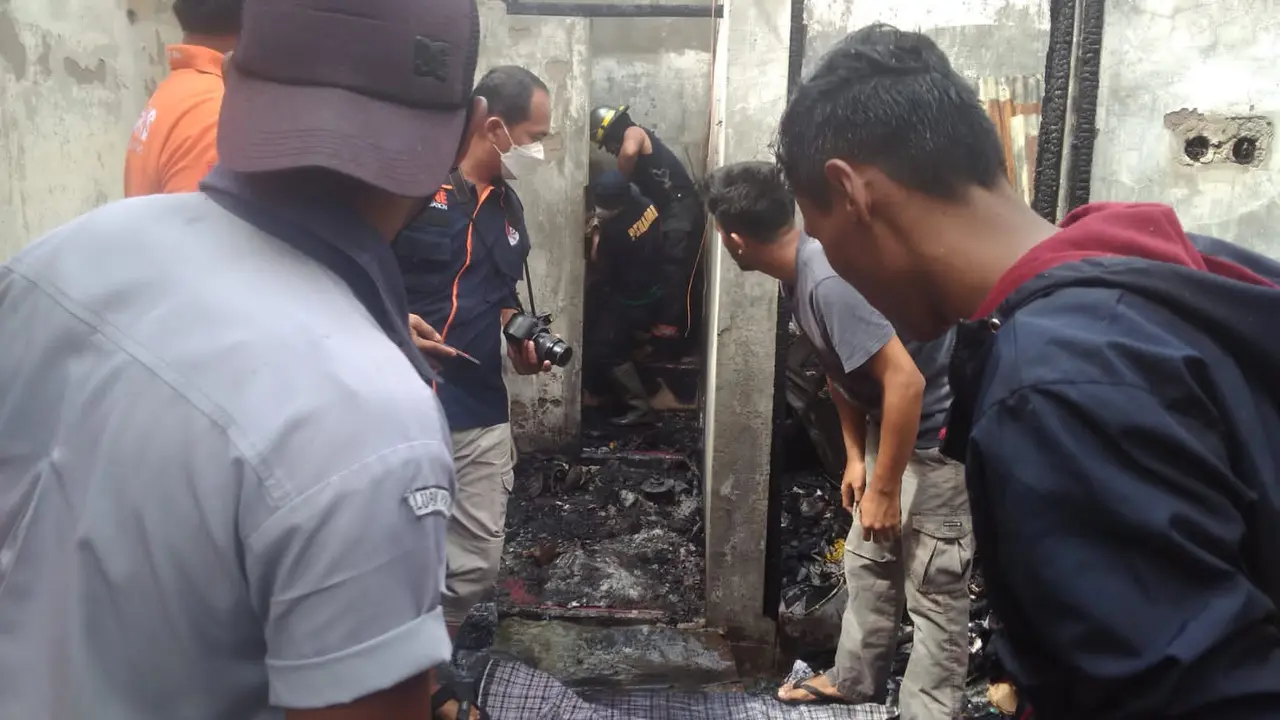 Kebakaran di Deli Serdang