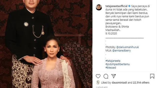 Tata Janeeta (Foto: Instagram/@tatajaneetaofficial)