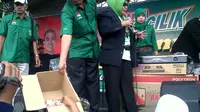 Kampanye PKB di Malang, Bagi-bagi Kulkas Hingga Motor