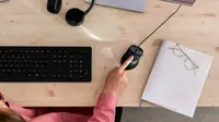 HP Pamer Mouse dengan Sensor Pemindai Sidik Jari
