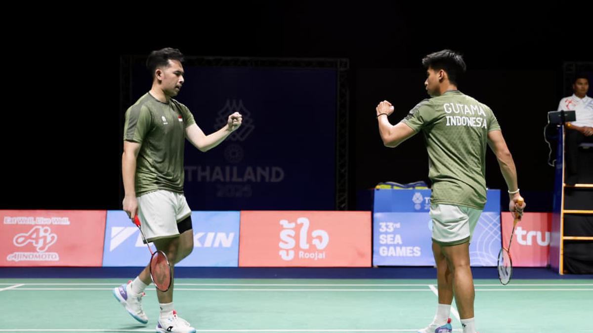 Hasil Bulu Tangkis SEA Games 2025: Sabar/Reza Kembali Lawan Aaron/Soh di Final