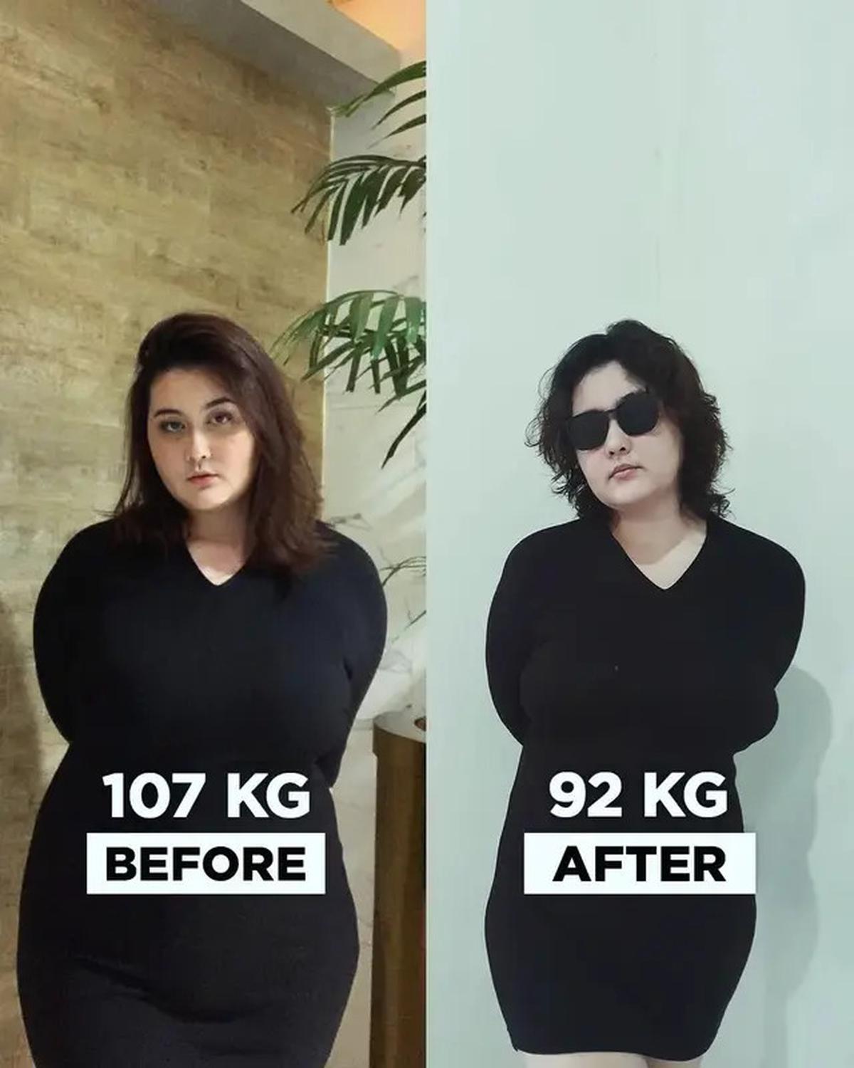 7 Potret Perjuangan Talitha Curtis Diet dari Berat 115 Kg, Bisa Kurus 4 Bulan