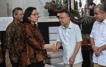 FOTO: Momen Tim Sinkronisasi Prabowo-Gibran Temui Sri Mulyani, Blak-blakan Sudah Dua Bulan Intens Komunikasi