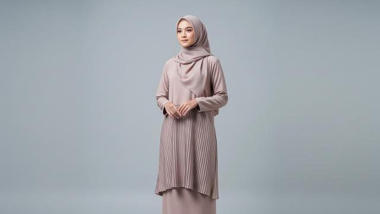8 Model Gamis Tunik Ala Gen Z untuk Ramadhan 2026, Nyaman, Simpel, dan Tetap Stylish