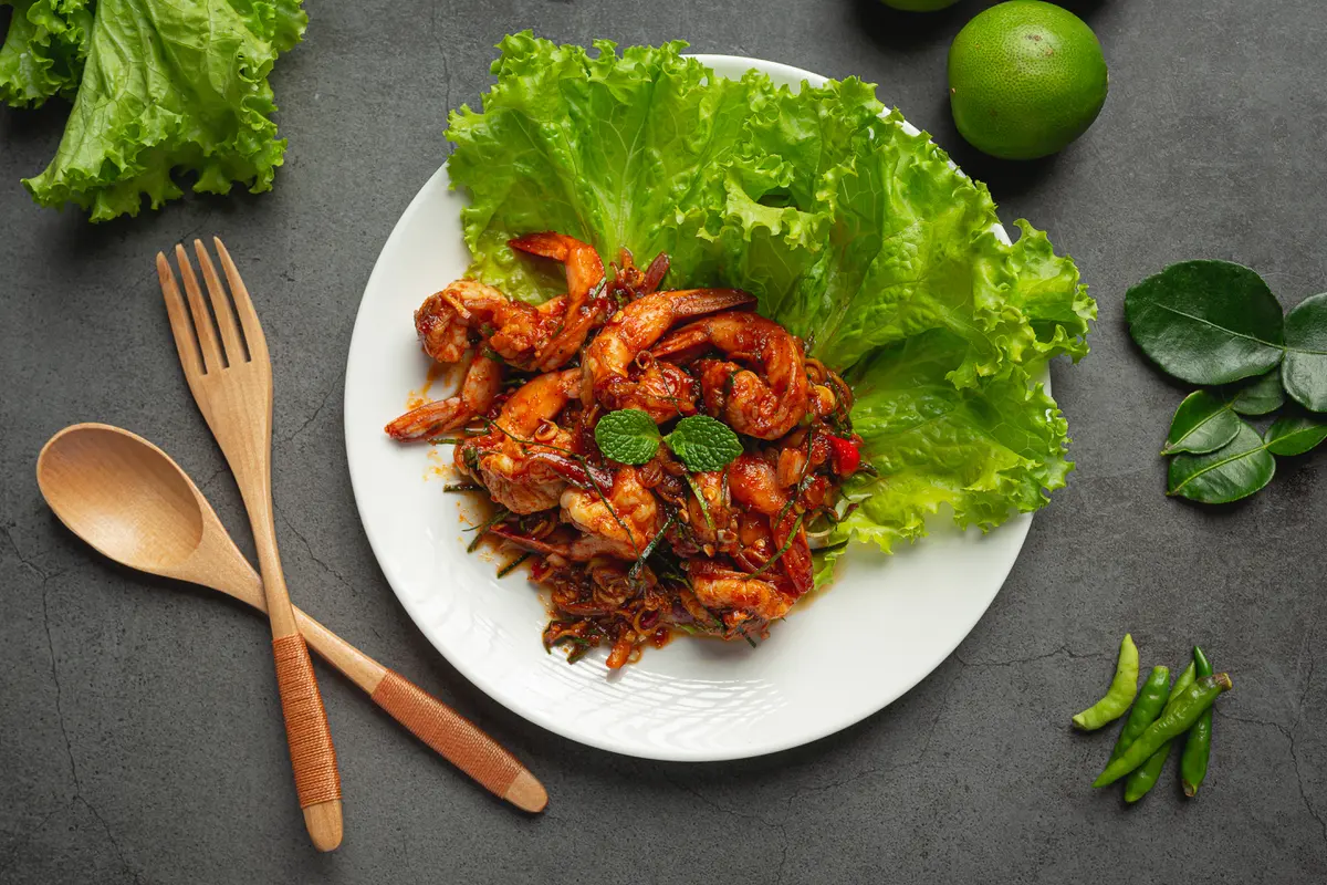 tumis udang