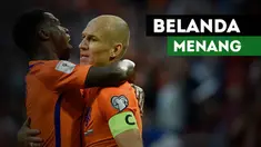 Belanda berhasil menjaga peluang lolos ke putaran final Piala Dunia 2018 setelah mengalahkan Bulgaria 3-1.