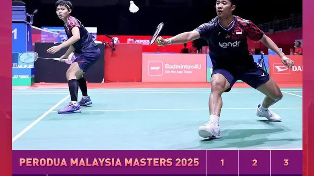 Hasil Indonesia Open 2025: Adnan / Indah Melaju ke Babak Kedua, Dejan / Fadia Angkat Koper