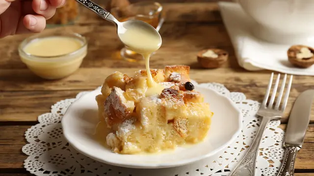 bread pudding kukus
