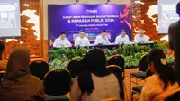 Rapat Umum Pemegang Saham Tahunan (RUPST) PT Arkadia Digital Media Tbk, di Hotel Aryaduta Menteng, Jakarta, pada Kamis, 27 Juni 2024. (Sumber: Suara.com)