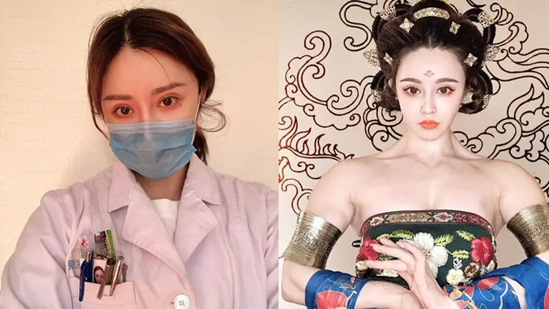 7 Pesona Yuan Herong, Dokter yang Dijuluki Chun Li Ikut Perangi Virus Corona