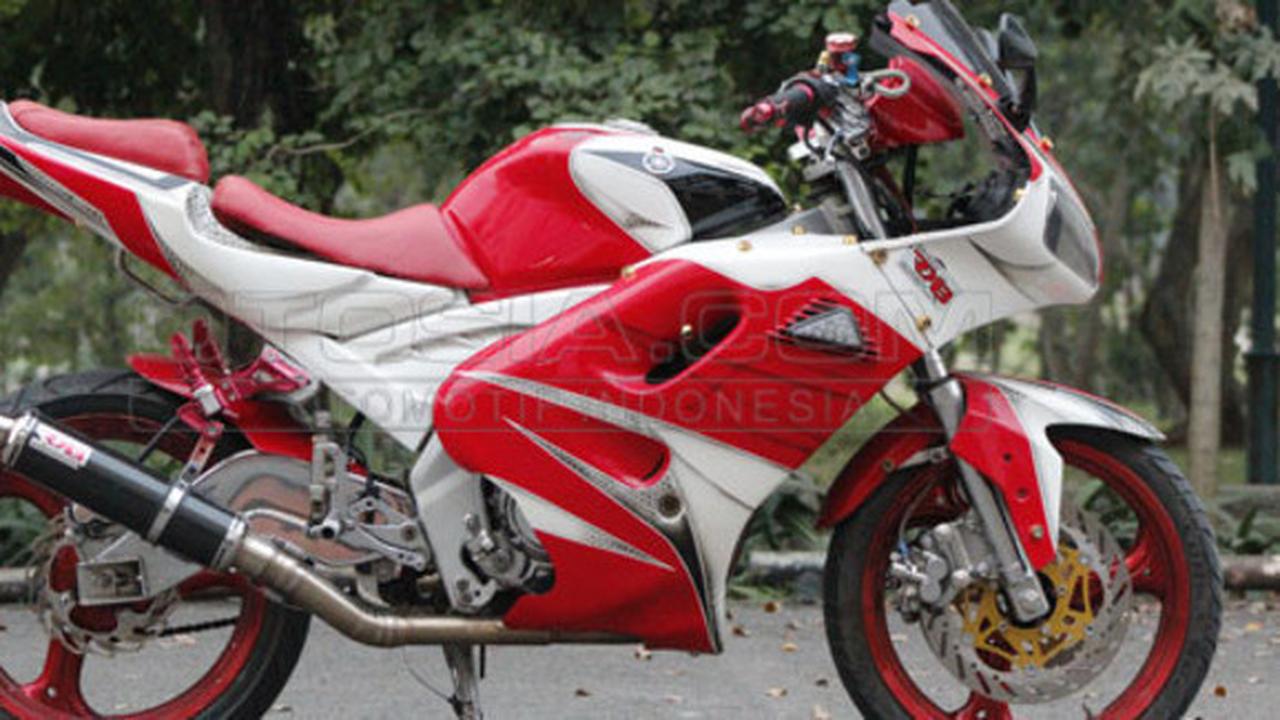 Modifikasi Yamaha Vixion (Foto: Rhavha G. Bastian)