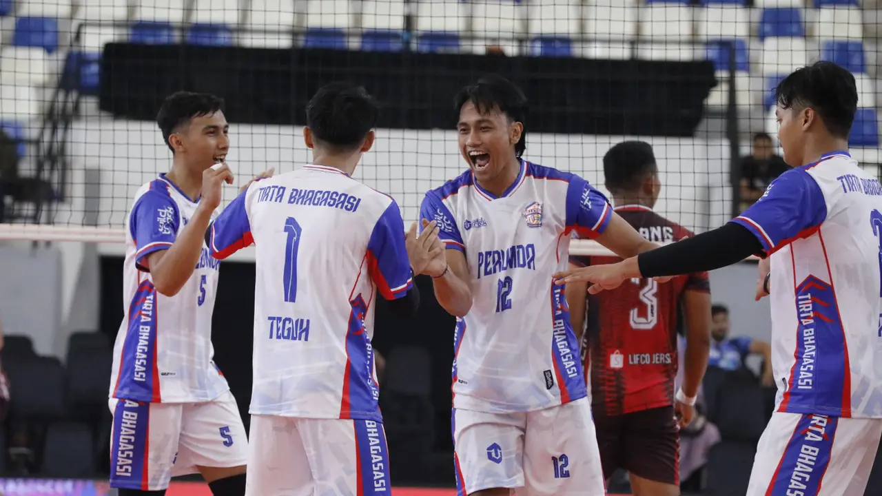 Emtek Media Dukung Penuh Tim Voli Putra Medan Falcons Tirta Bhagasasi