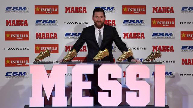 Messi Sepatu Emas