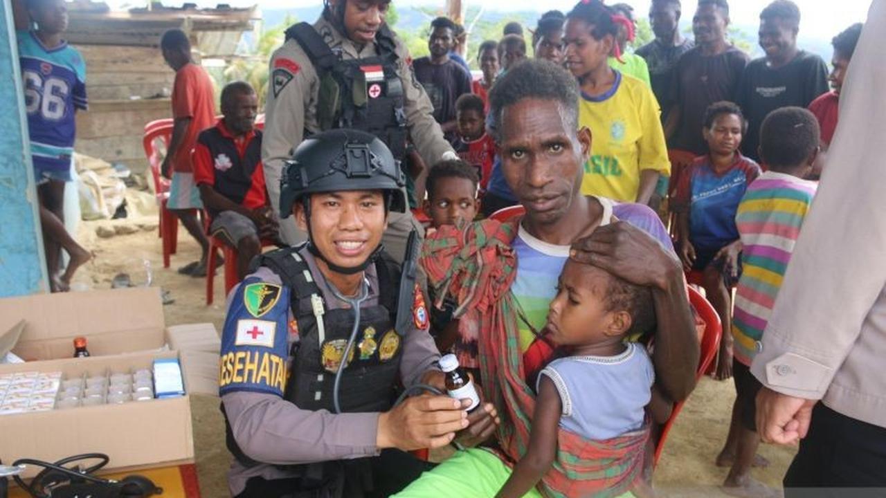 Polda PBD Gelar Trauma Healing di Tambrauw: Pulihkan Psikologis Warga Pascagangguan Keamanan