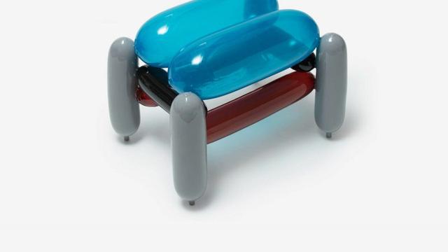 Kursi dari balon buatan Seungjin Yang.