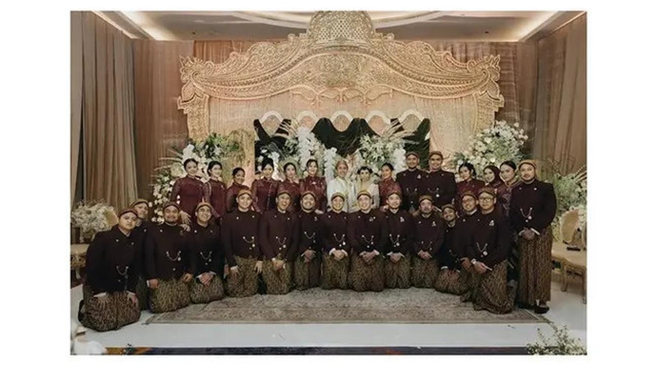 6 Potret Pernikahan Sangun Ragahdo, Aaliyah dan Thariq Jadi Pengiring Pengantin
