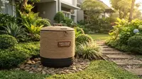 Ban Bekas Disulap Jadi Tempat Sampah Taman, Desain Uniknya Bisa Jadi Dekorasi Sekaligus Fungsional