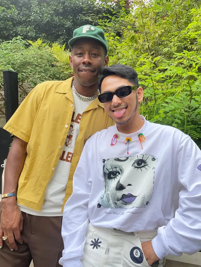 Dua Seniman Lokal Hadiri Ajang Paris Tyler the Creator Talk Wakili Brand Sneaker Legendaris