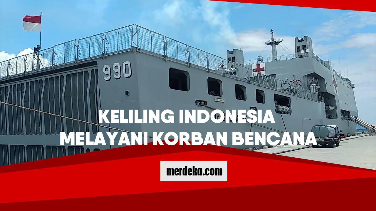 Keliling Indonesia melayani korban bencana