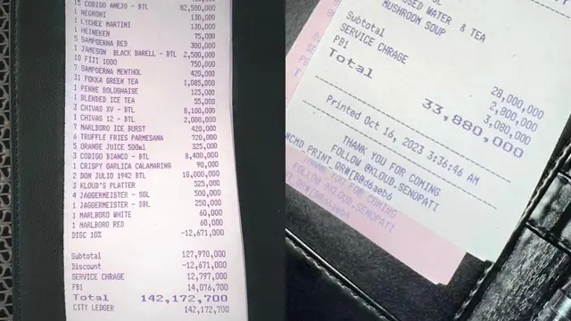 Bill Ulang Tahun Reza Arap