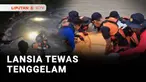 Pria lansia di Kupang, Nusa Tenggara Timur ditemukan tewas di aliran sungai, korban diduga terseret banjir sungai saat memancing.