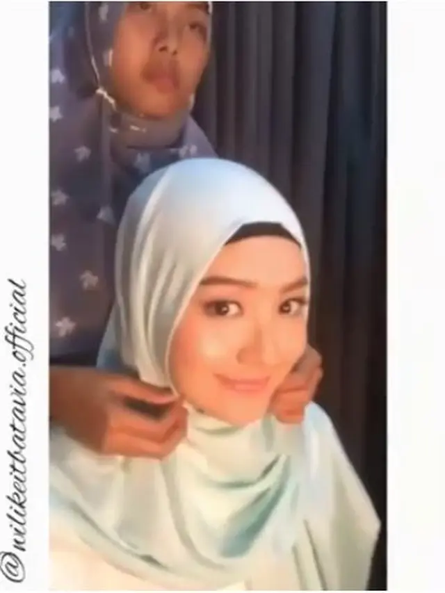 Pesona Natasha Wilona saat menggunakan hijab (credit:instagram.com/natashawilona_27)