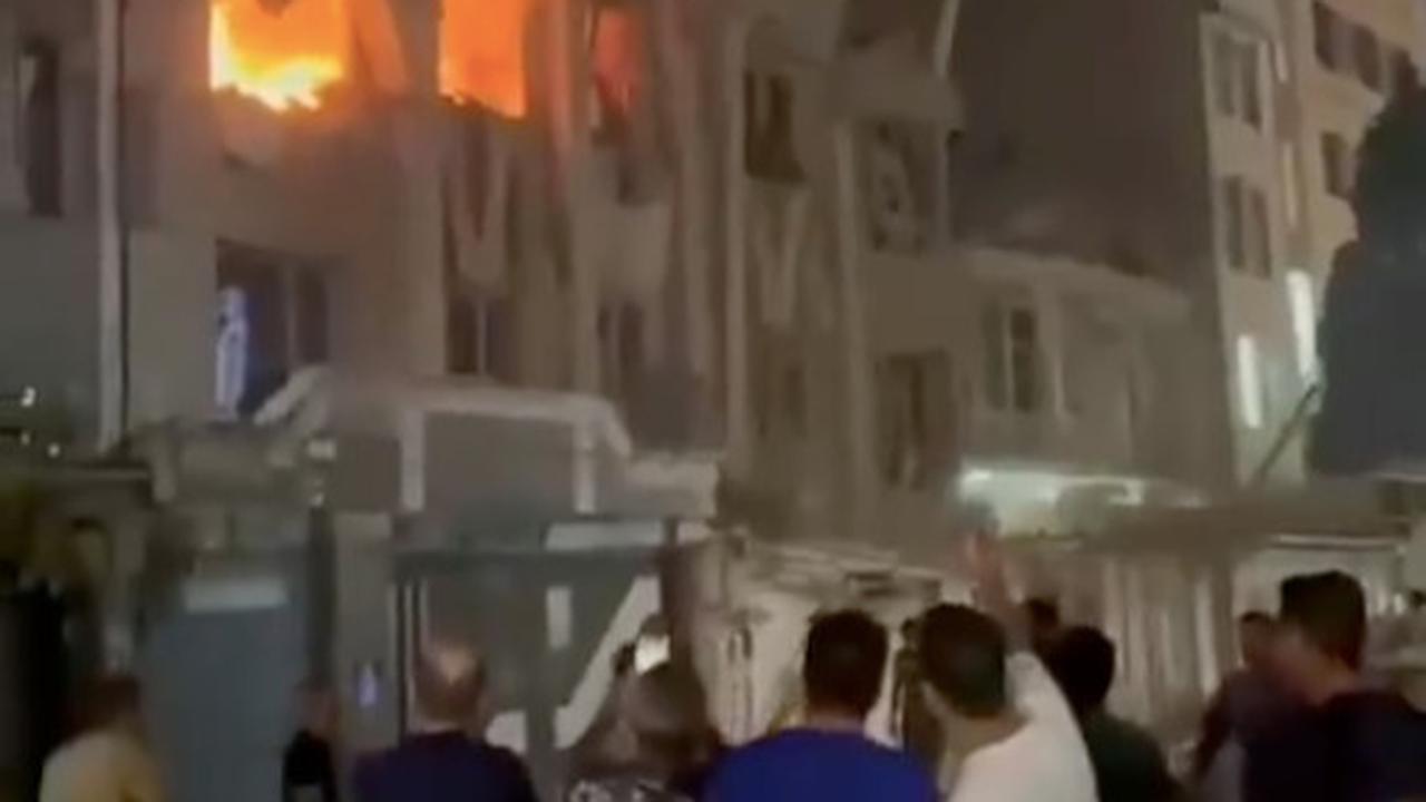 israel serang iran