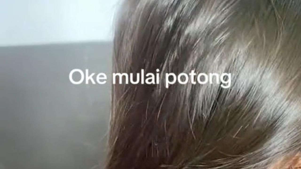Momen Wanita Antarkan Pangkas Ponakannya yang Gondrong, Perubahannya Bikin Pangling