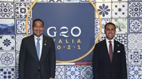 Menteri Perdagangan (Mendag) Muhammad Lutfi menghadiri pertemuan tingkat Menteri Perdagangan dan Investasi Negara G20 di Sorrento, Italia, pada 11-12 Oktober 2021