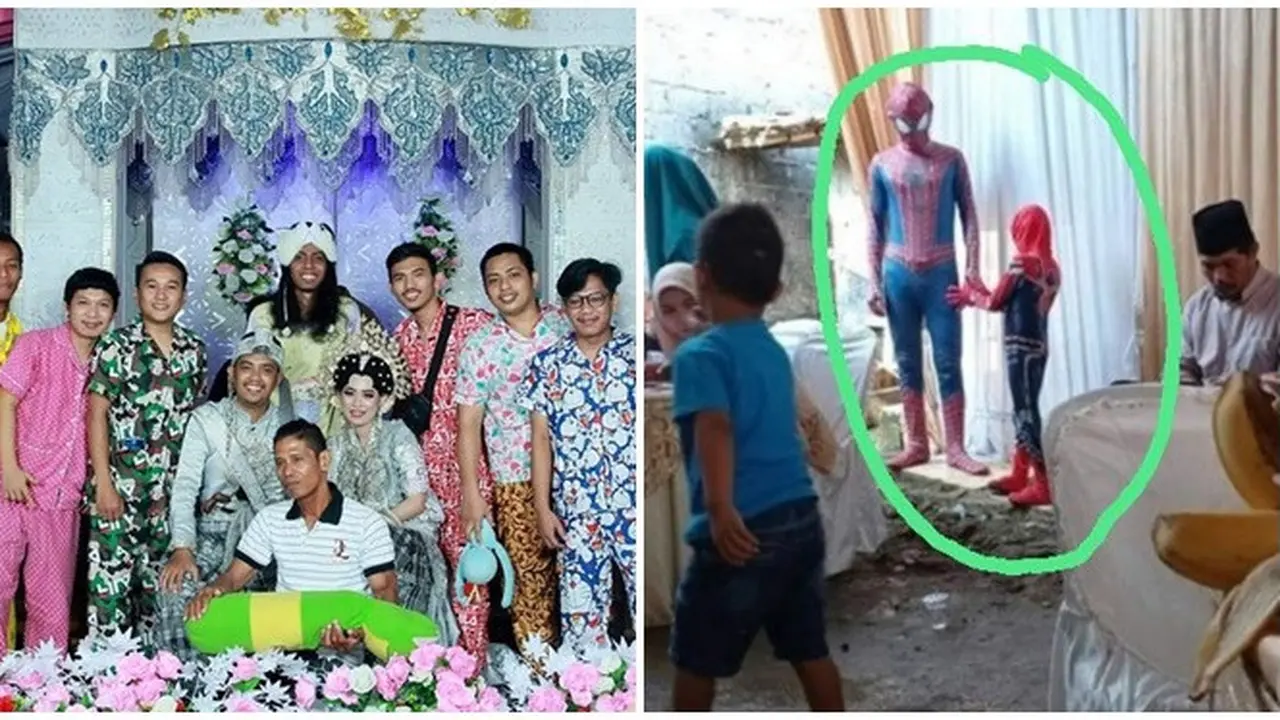 6 Potret Outfit saat Kondangan Ini Nyeleneh Banget, Bikin Geleng Kepala