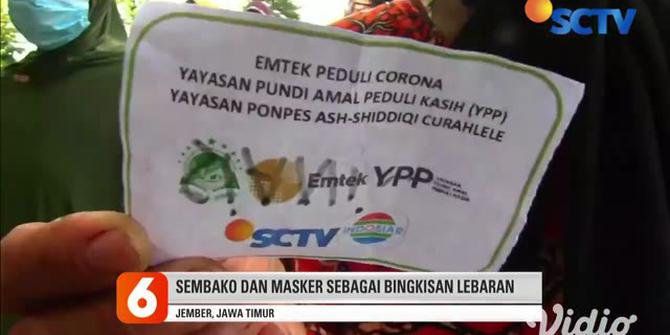 VIDEO: Warga Balung Jember Menerima Bingkisan Lebaran dari YPP SCTV-Indosiar
