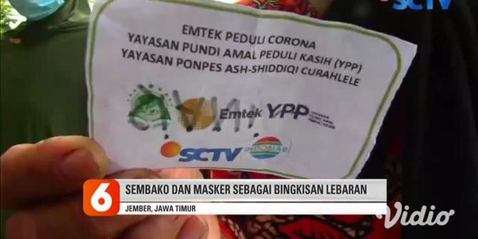 VIDEO: Warga Balung Jember Menerima Bingkisan Lebaran dari YPP SCTV-Indosiar