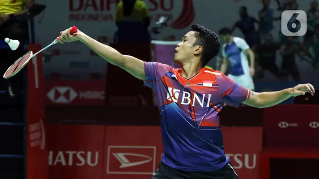 Anthony Ginting Gagal Melaju ke Perempat Final Indonesia Masters 2023 Usai Kalah dari Wakil China