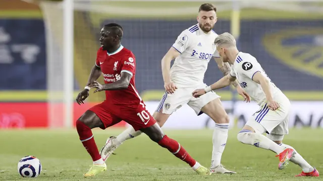 FOTO: Lengah di Ujung Laga, Liverpool Tertahan di Markas Leeds United