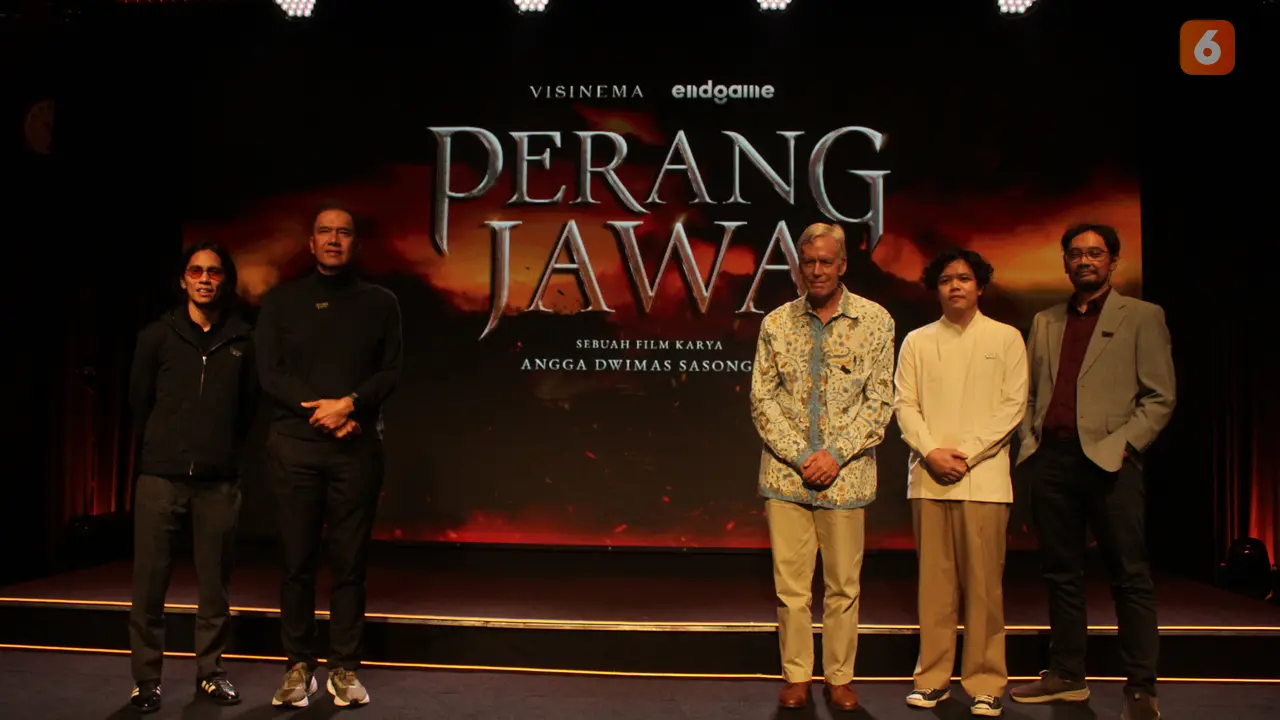 Konferensi Pers Perang Jawa