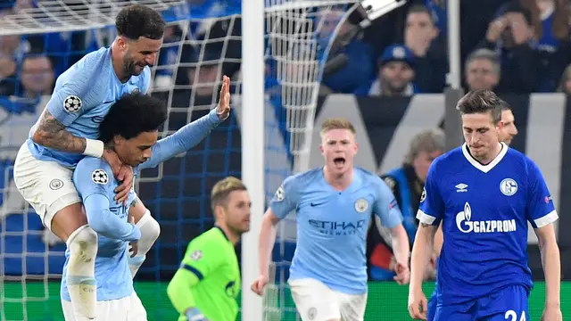 Manchester City Menang Tipis di Kandang Schalke