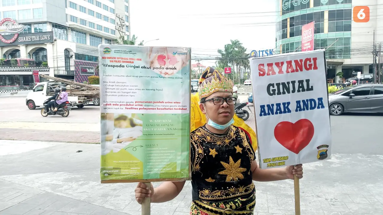 Gatotkaca Kampanye Selamatkan Ginjal Anak di Solo Baru