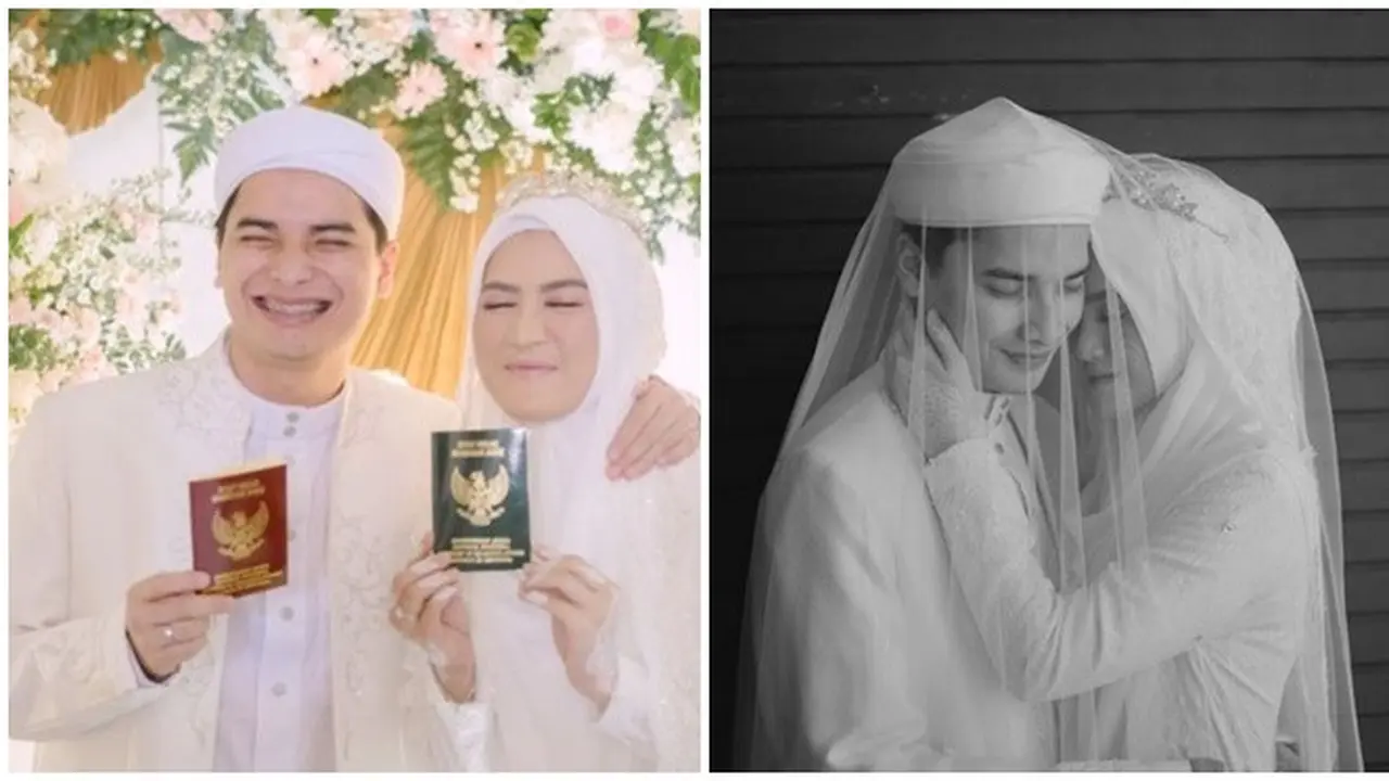 6 Potret Detail Pernikahan Alvin Faiz dan Henny Rahman, Tak Banyak Undang Tamu