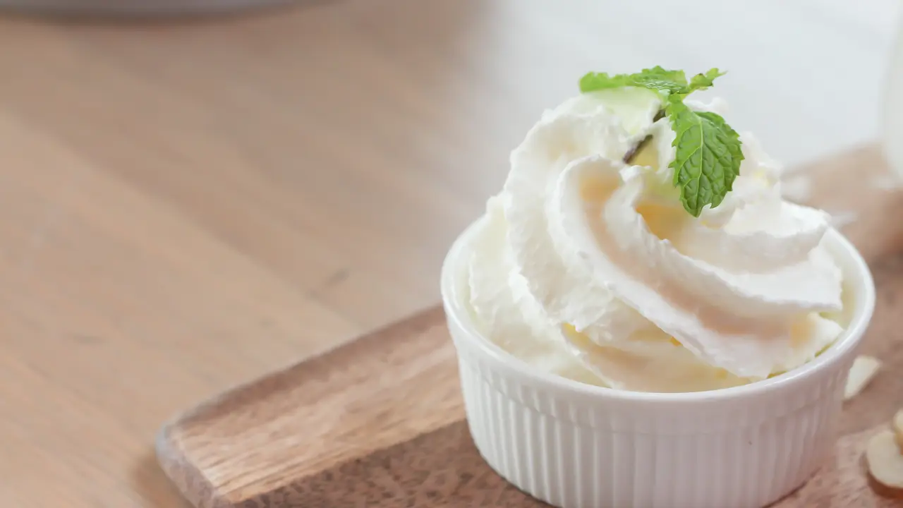 whipped cream