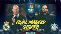 La Liga - Real Madrid Vs Getafe - Head to Head Pelatih (Bola.com/Adreanus Titus)