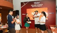 Vidio menggelar acara Roland Garros Final 2026 Watch Party pada 7 Juni 2026 di Menteng Tennis Club dan Common Grounds Terra, Jakarta. (Vidio)