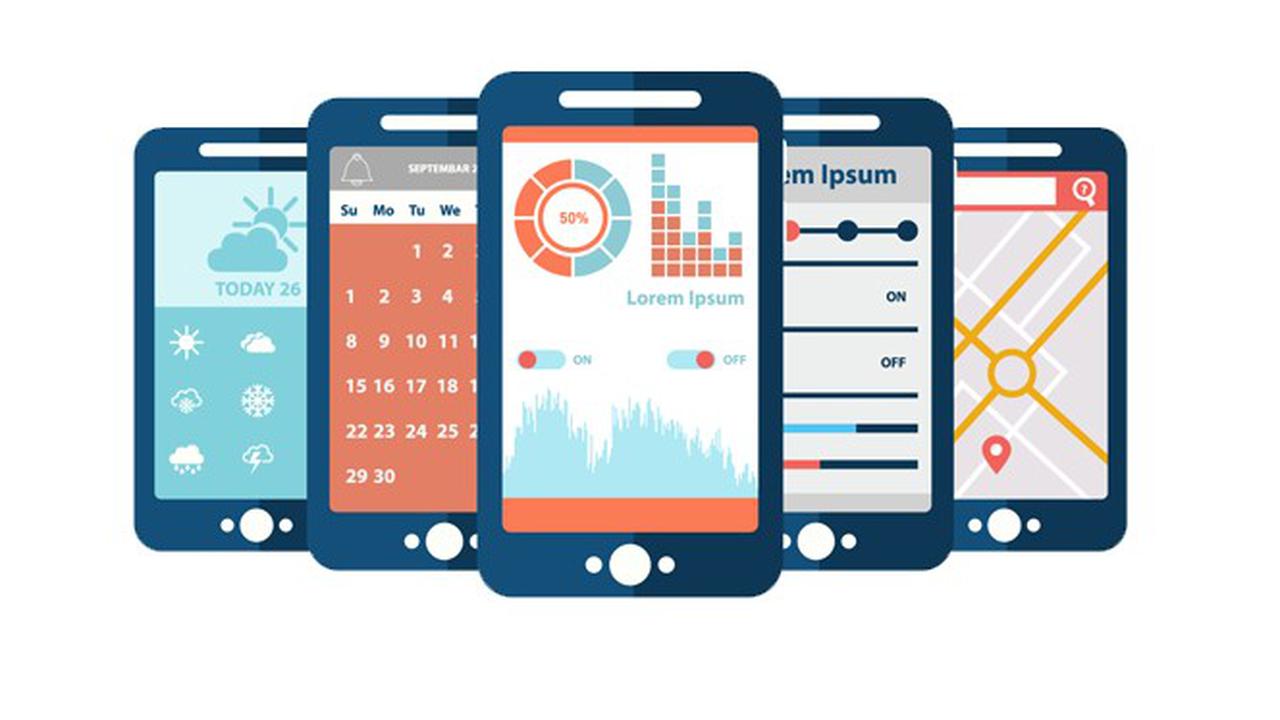 Ilustrasi Aplikasi Mobile, Aplikasi Android, Aplikasi Ponse, Aplikasi Smartphone. Kredit: Freepik/photoroyalty