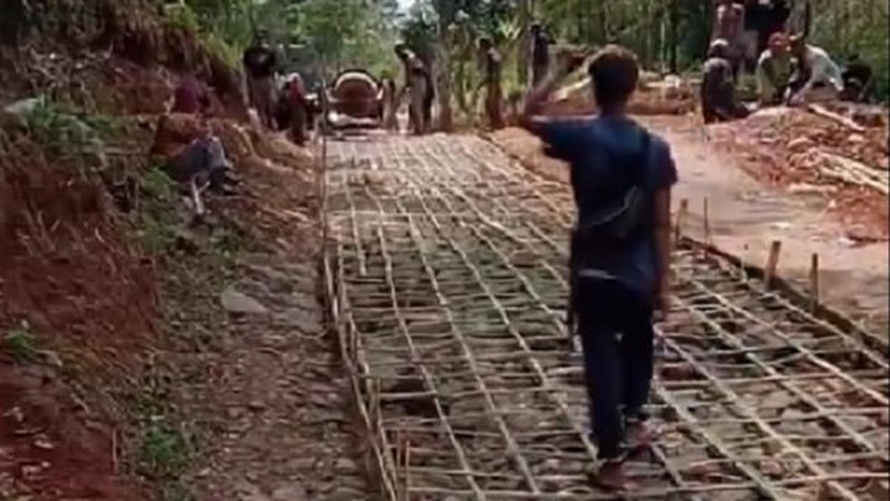 7. Bambu sebagai tulangan