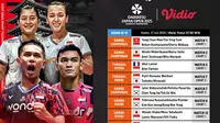 Jadwal Streaming BWF Daihatsu Japan Open 2025 Round of 16 di Vidio