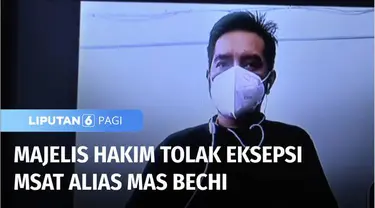 Majelis Hakim Pengadilan Negeri Surabaya, melanjutkan sidang dugaan perkara asusila dengan terdakwa MSAT alias Mas Bechi anak pengasuh pesantren As Shiddiqiyyah, Jombang. Dalam sidang dengan agenda putusan sela ini, majelis hakim menolak seluruh kebe...