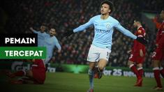 Situs Express.co.uk mengemukakan siapa pemain tercepat di Premier League.